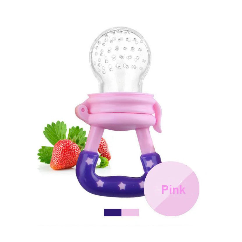 30pcs/lot Baby Fruit Pacifier Feeder Bottle Silicone Fresh Food Milk Nibbler Dummy Nipple Pacifier Clip free ePacket to Brazil