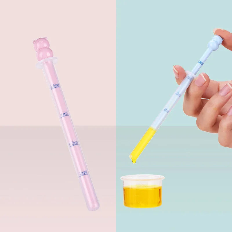 Children Medicines Device Baby Squeeze Drug Feeder with Scale Anti Choking Syringe Type Newborn Safe Medicine Dispenser