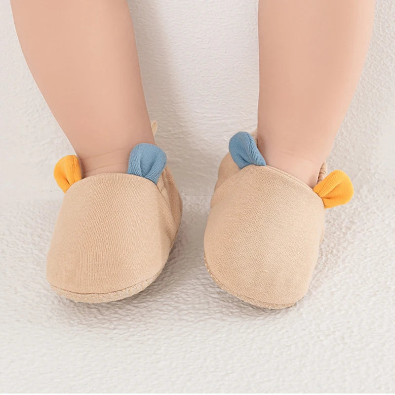 Baby Shoes Socks First Walkers Infant Socks Shoes Toddler Boys and Girls Shoes Soft Non-Slip Sole Floor Casual Kids Shoes