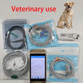 Portable 5.5-inch Touch Screen Patient Monitor Human/Vet/Newborn Use 6-Parameter Vital Signs Monitor