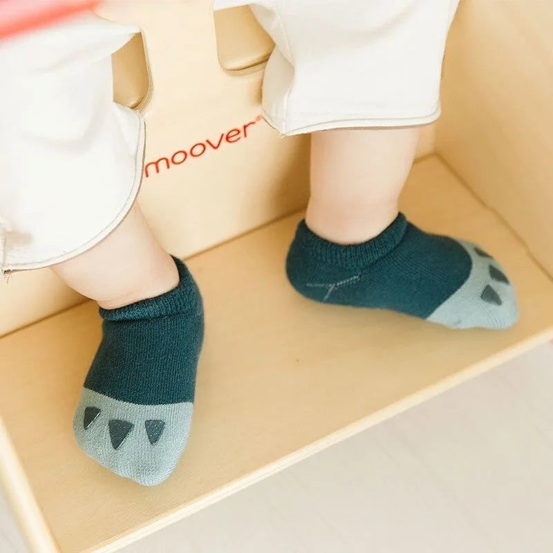 6 pairs/lot Baby Socks Spring and Autumn Pure Cotton Non-Slip Floor Boat Socks Children's Indoor Walking Socks