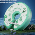 0-6Month Baby Neck Float Ring Non-Inflatable Baby Neck Swim Ring Circle Newborn Bath Toy Swim Trainer Swimming Pool Accessories