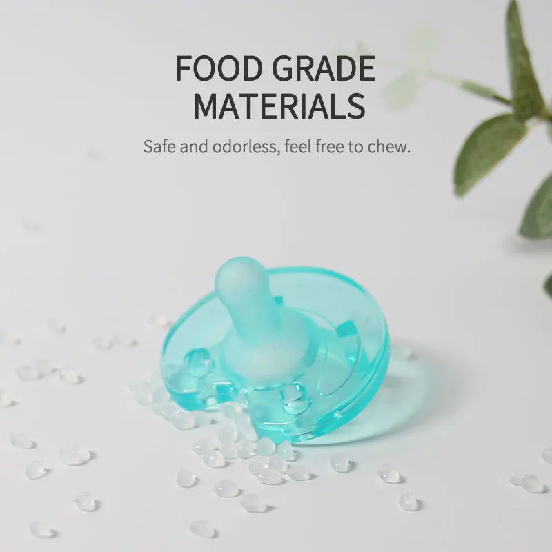 0-3 month Baby Pacifier Small Nipple Head 100% BPA Free Liquid Silicone Pacifiers Soother Soothe baby to sleep