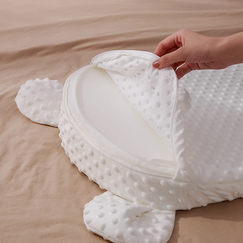 Sunveno Original Newborn Portable Slope Pad Baby Feeding Pillow Infant Anti Spitting Slope Pad help relieve baby's overflowing