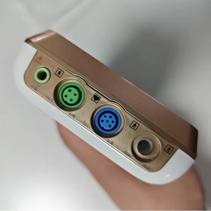 Portable 5.5-inch Touch Screen Patient Monitor Human/Vet/Newborn Use 6-Parameter Vital Signs Monitor