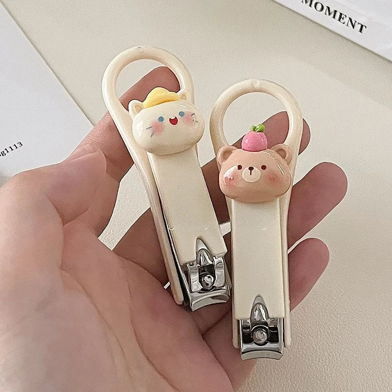 Hot Sale New Cute Cartoon Animal Nails Clippers Cutter for Kids Nail Scissor Clippers Beauty Nail Trimmer Baby Care Accessories