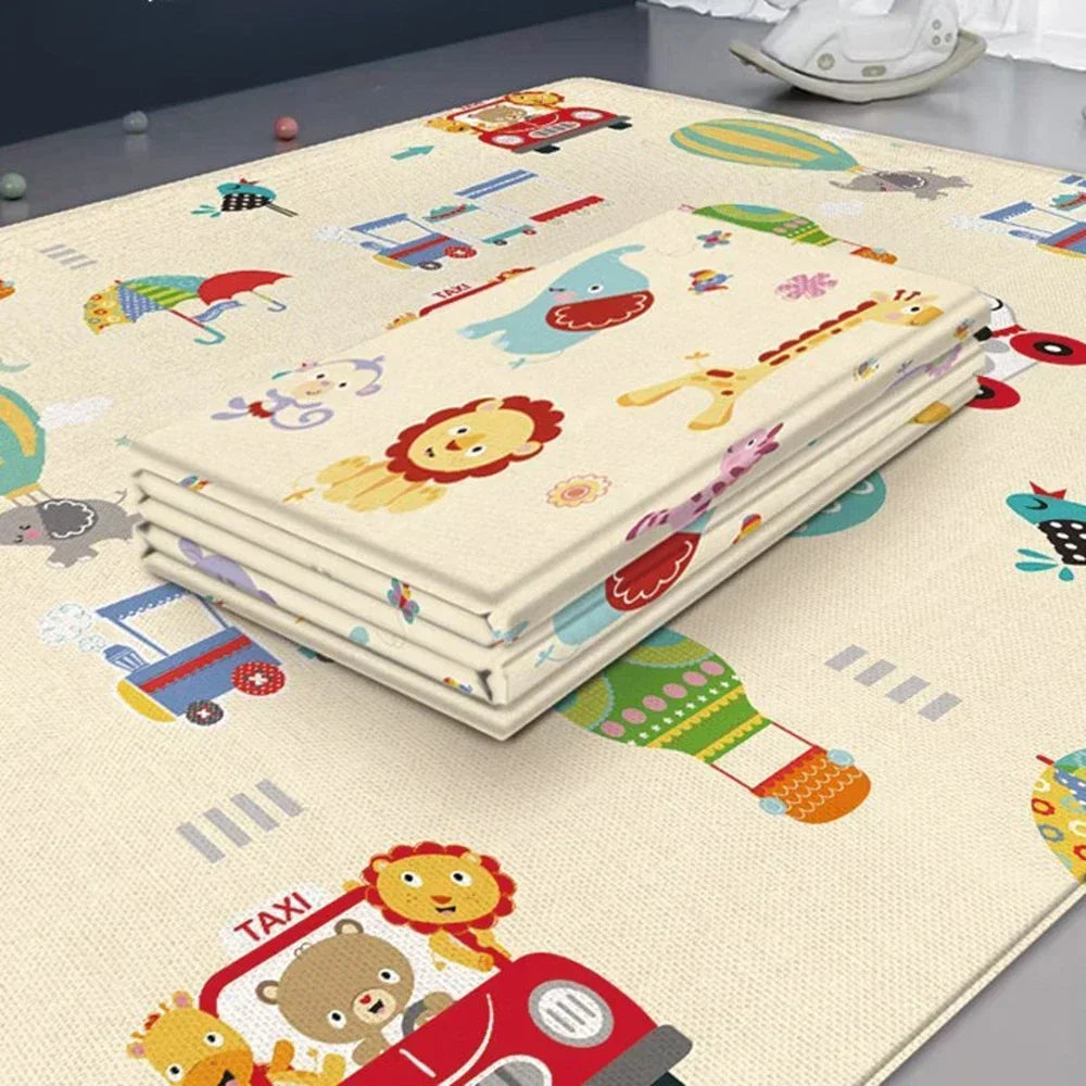 Foldable Baby Play Mat Non-Toxic Educational Children's Carpet in The Nursery Climbing Pad Kids Rug Activitys Games Toys 180*100
