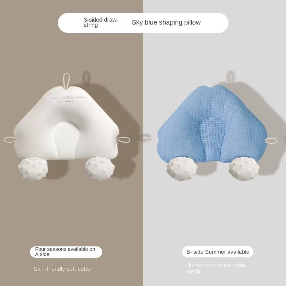 With Placatory Column Head Shaping Pillow Skin-friendly Fabric Soft Breathable Baby Memory Pillow Baby Care