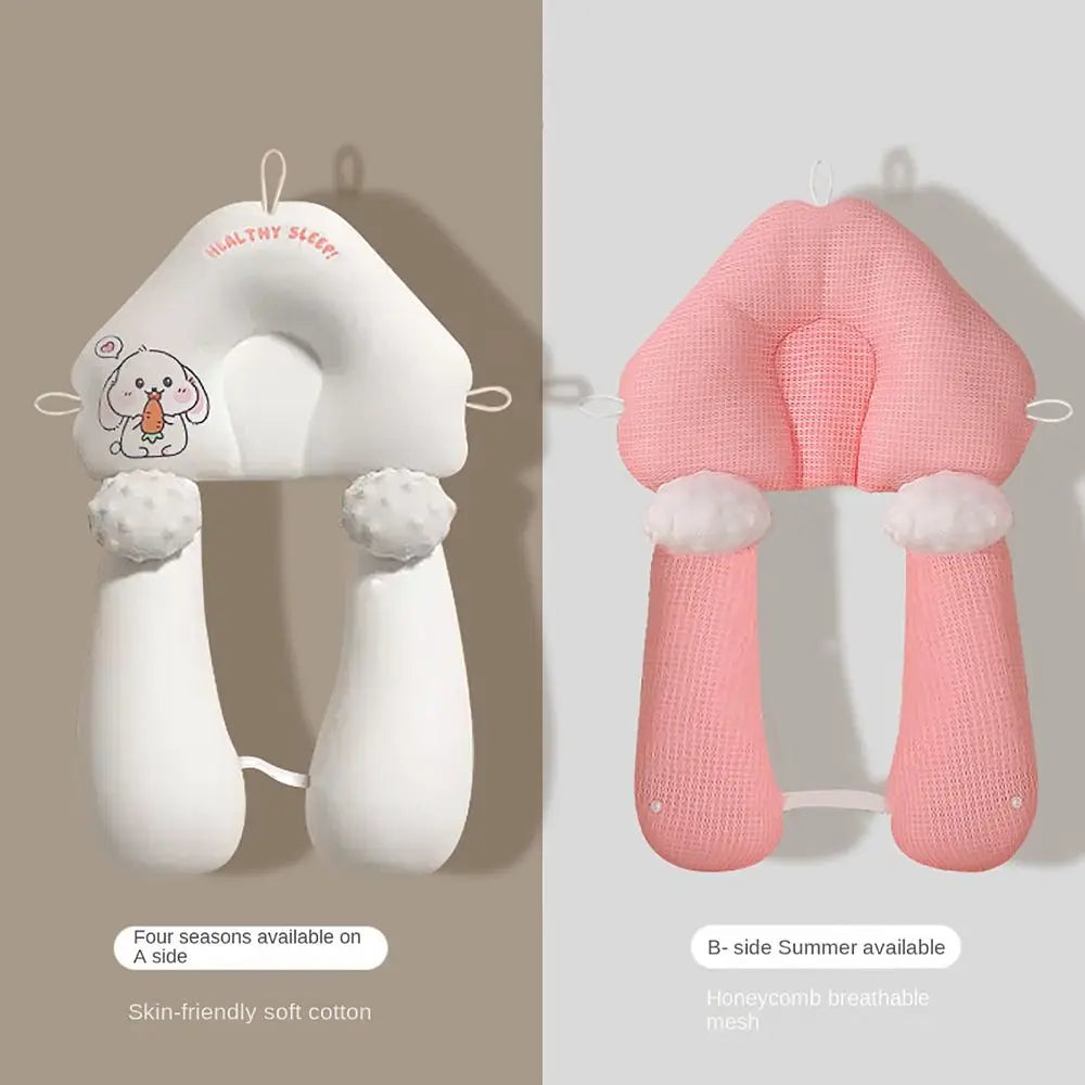 With Placatory Column Head Shaping Pillow Skin-friendly Fabric Soft Breathable Baby Memory Pillow Baby Care
