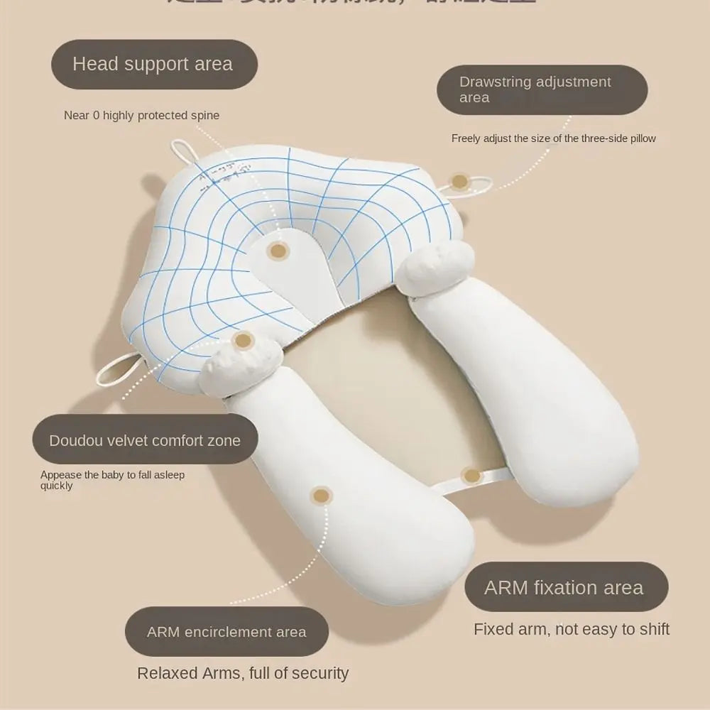 With Placatory Column Head Shaping Pillow Skin-friendly Fabric Soft Breathable Baby Memory Pillow Baby Care