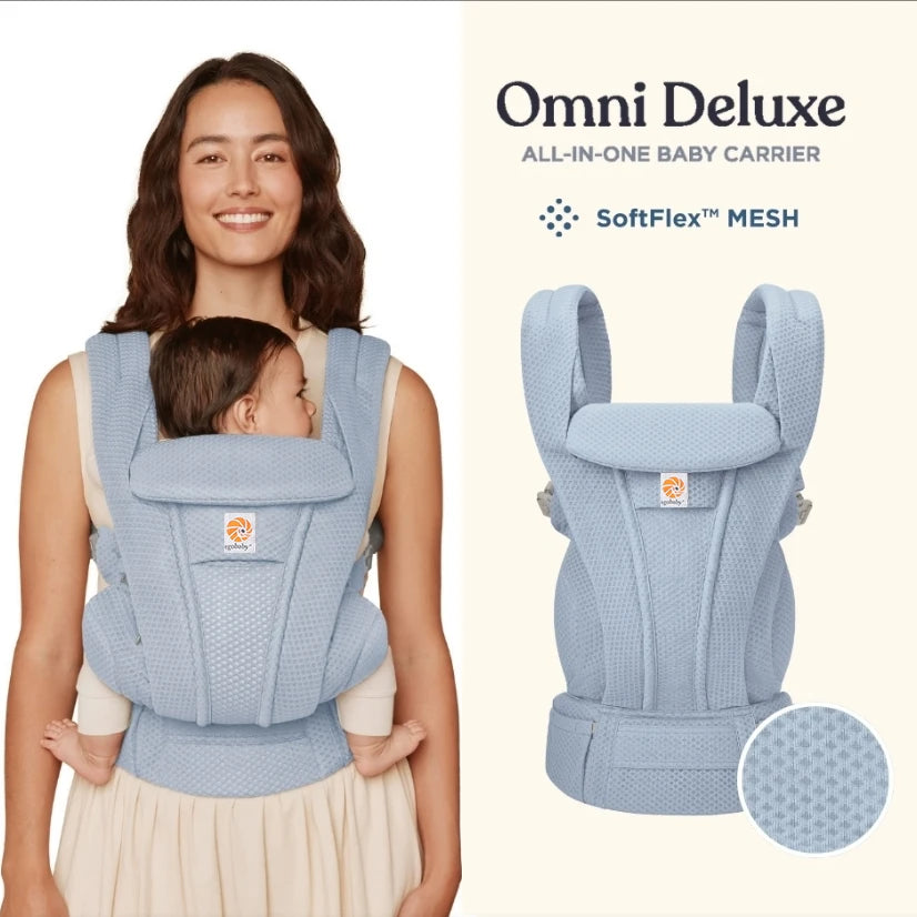 Egobaby Omni Deluxe Baby Carrier Breeze Ergonomic Backpacks Holder Shoulder Waist Belt Sling Suspenders 360
