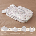Sunveno Original Newborn Portable Slope Pad Baby Feeding Pillow Infant Anti Spitting Slope Pad help relieve baby's overflowing