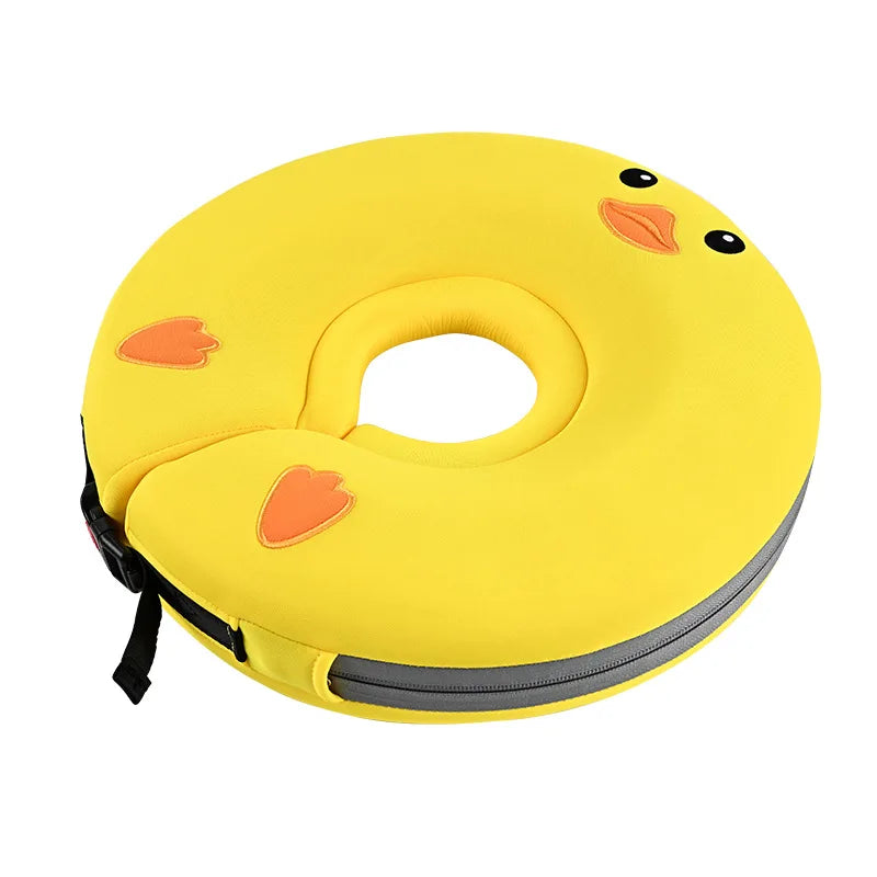 0-6Month Baby Neck Float Ring Non-Inflatable Baby Neck Swim Ring Circle Newborn Bath Toy Swim Trainer Swimming Pool Accessories