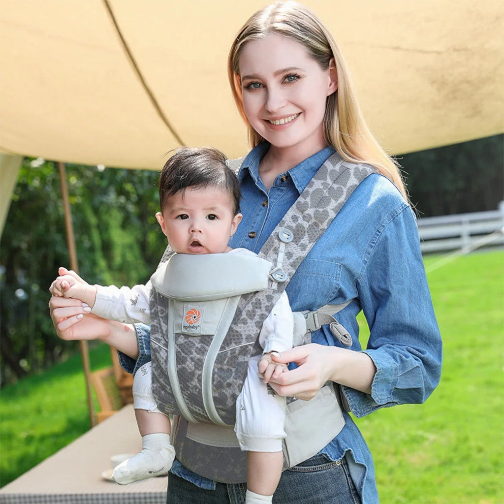 Baby Carrier Cotton Ergonomic Backpacks Holder Shoulder Waist Belt Sling Toddler Outdoor Holding Front and Back Universal