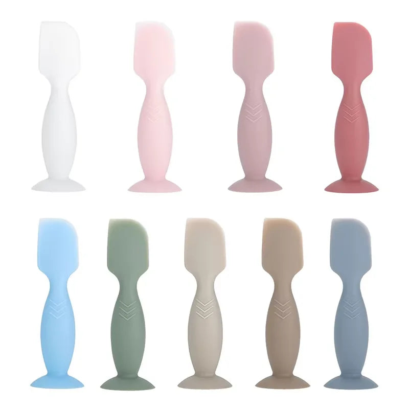 Baby Diaper Cream Spatula for Butt Paste Soft Silicone Brush Applicator Infant Butt Cream Spoon Newborn Baby Product