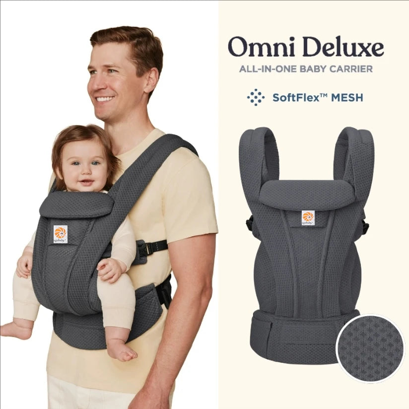 Egobaby Omni Deluxe Baby Carrier Breeze Ergonomic Backpacks Holder Shoulder Waist Belt Sling Suspenders 360