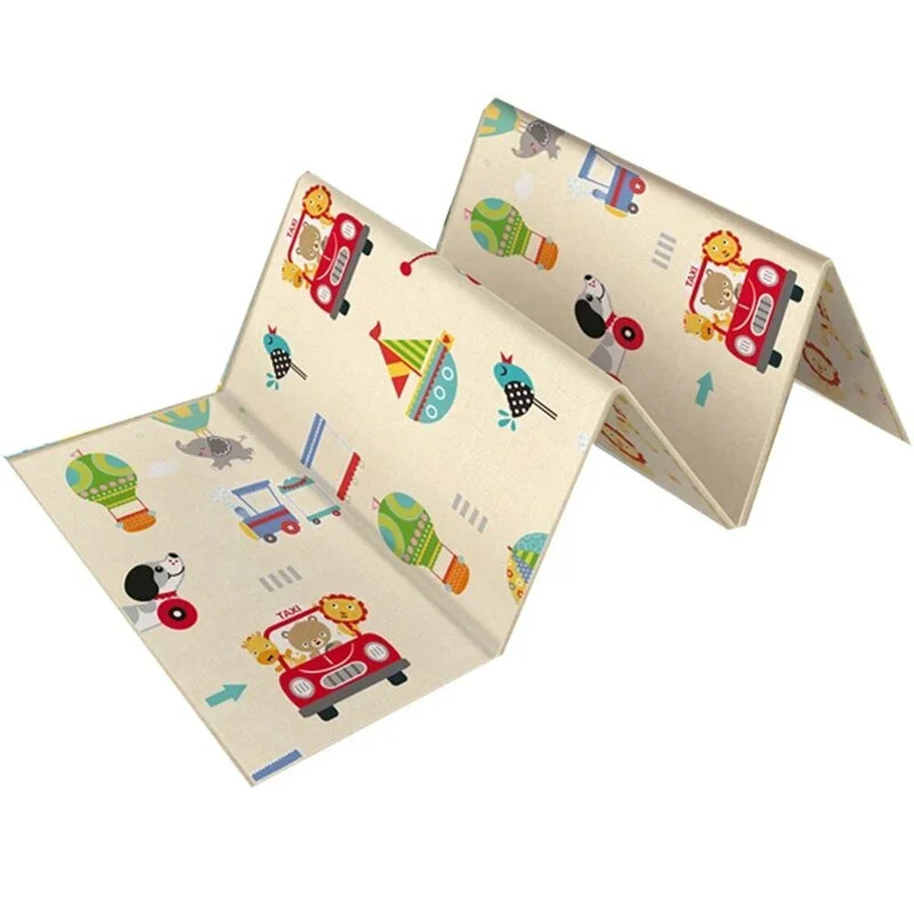 Foldable Baby Play Mat Non-Toxic Educational Children's Carpet in The Nursery Climbing Pad Kids Rug Activitys Games Toys 180*100