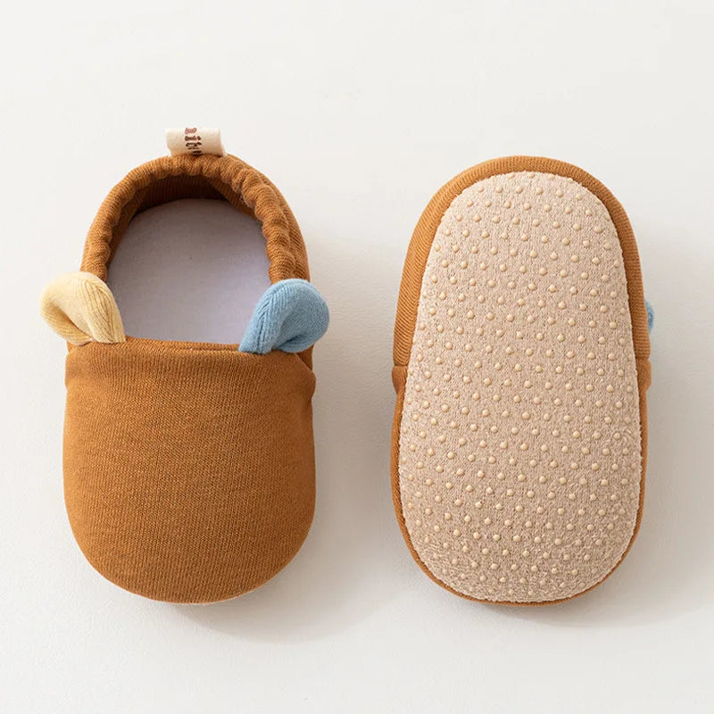 Baby Shoes Socks First Walkers Infant Socks Shoes Toddler Boys and Girls Shoes Soft Non-Slip Sole Floor Casual Kids Shoes