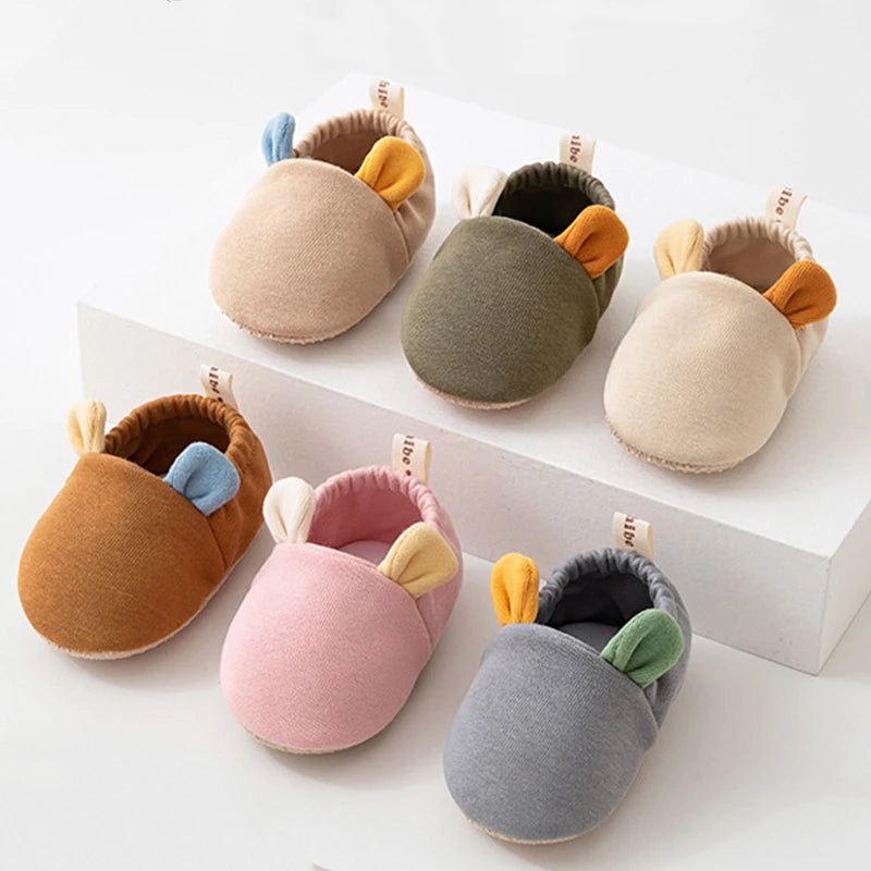 Baby Shoes Socks First Walkers Infant Socks Shoes Toddler Boys and Girls Shoes Soft Non-Slip Sole Floor Casual Kids Shoes