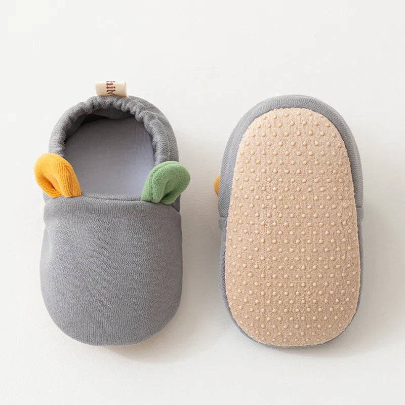 Baby Shoes Socks First Walkers Infant Socks Shoes Toddler Boys and Girls Shoes Soft Non-Slip Sole Floor Casual Kids Shoes