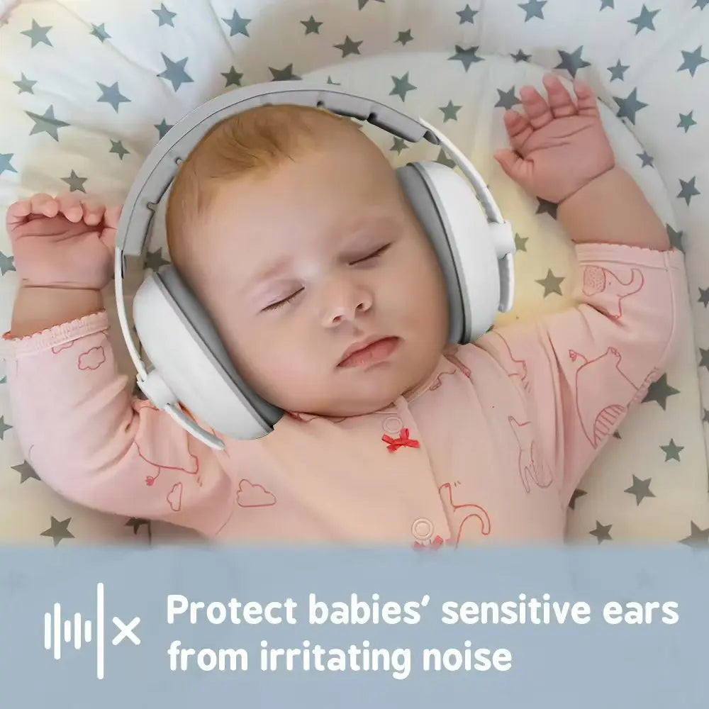 1pc Baby Ear Protection for Babies and Toddlers up to 36 Months，Noise Reduction Earmuffs - Comfortable Baby Headphones Against