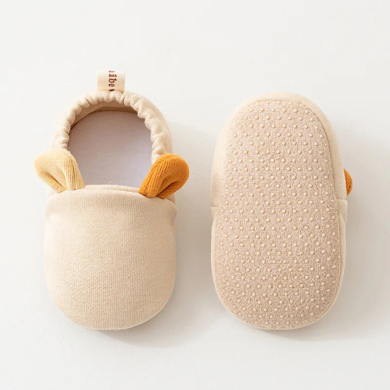 Baby Shoes Socks First Walkers Infant Socks Shoes Toddler Boys and Girls Shoes Soft Non-Slip Sole Floor Casual Kids Shoes
