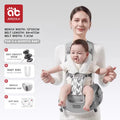 AIBEDILA Ergonomic Baby Carrier Kangaroo Sling Infant Wrap 0-6 Months Back Front Facing Backpack Style Newborn Bag