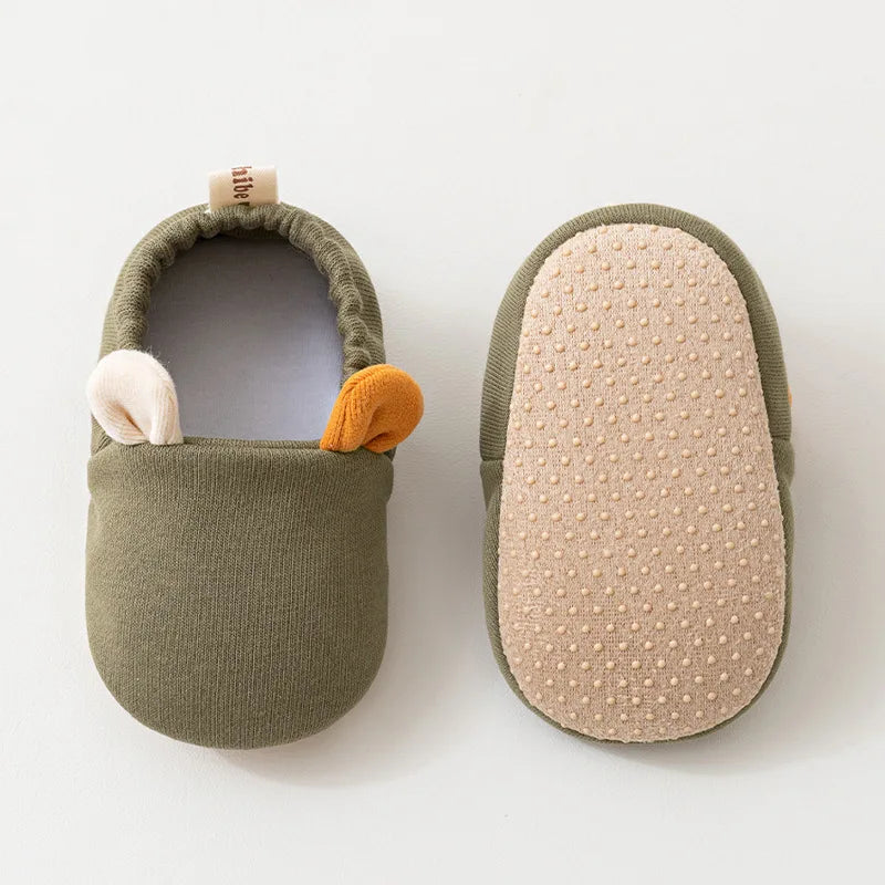 Baby Shoes Socks First Walkers Infant Socks Shoes Toddler Boys and Girls Shoes Soft Non-Slip Sole Floor Casual Kids Shoes
