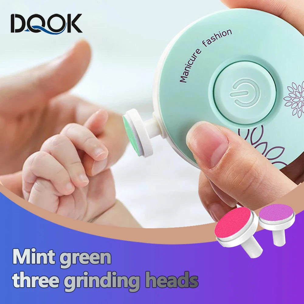 Baby Electric Nail Clippers, Children's Nail Polishing Tools, Baby Manicure Scissors, Baby Hygiene Kits, Newborn Nail Clippers